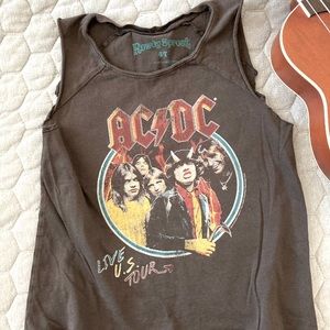 SOLD Kids AC/DC tank